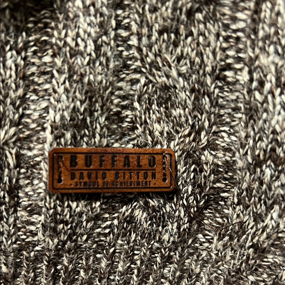 Buffalo David Bitton Men's Zip Up Sweater - Brown. CAJA. #. 3 - Picture 2 of 7